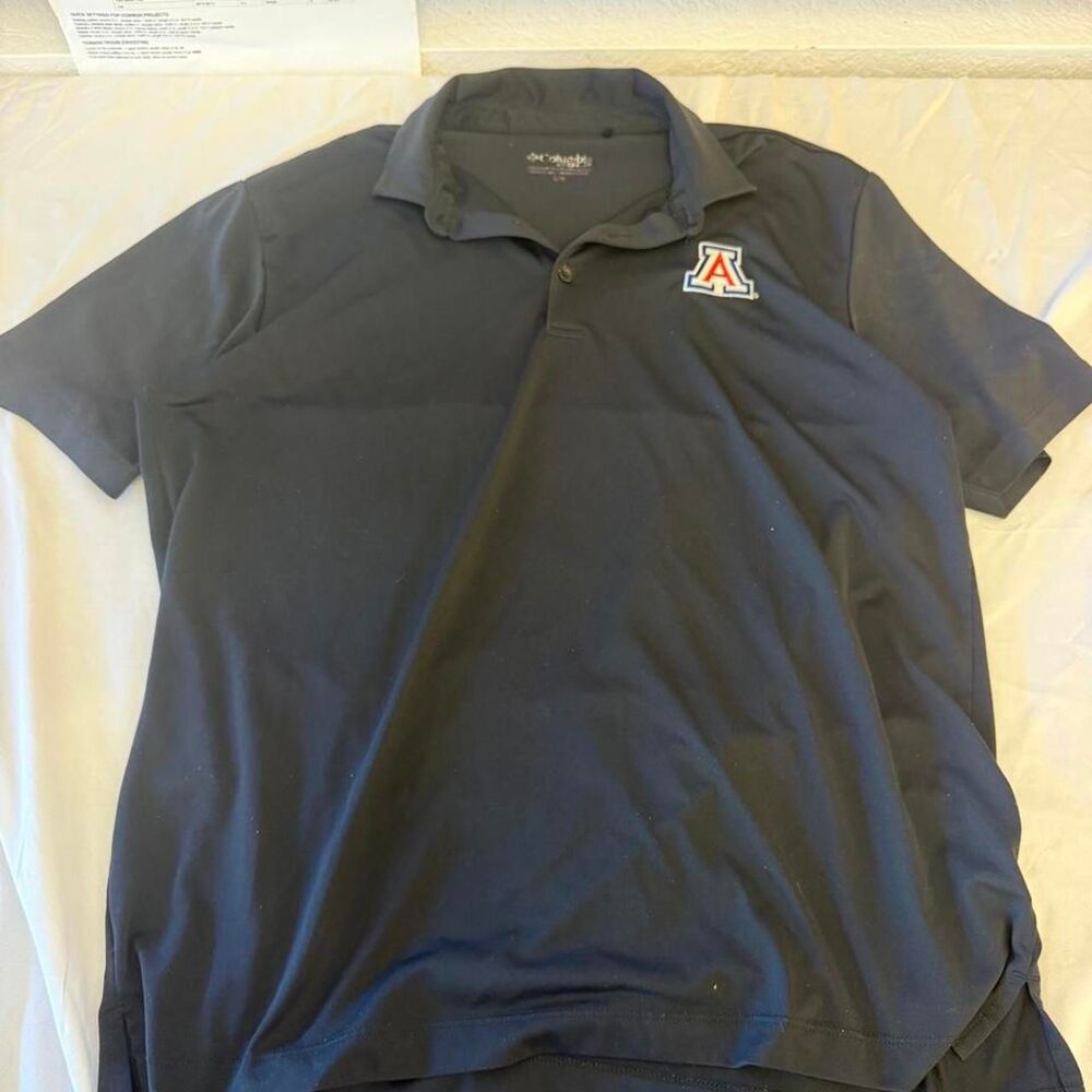Columbia-sportswear Men's Black and Navy Polo-shirts